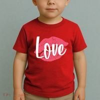 Valentines Day Love Lips Toddler T-Shirt thumb 2