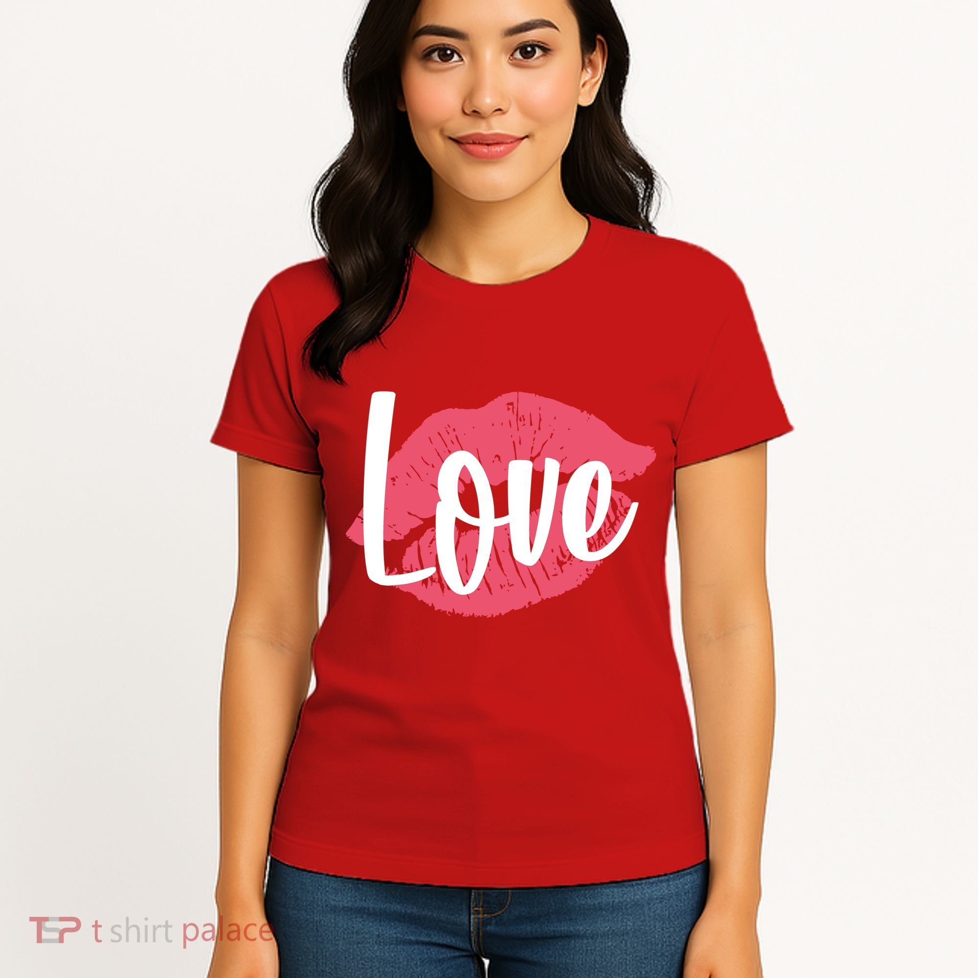Valentines Day Love Lips Women's T-Shirt
