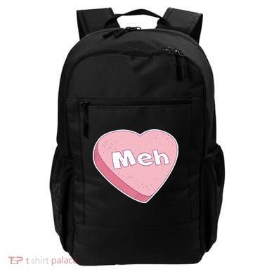 Valentine's Day Meh Conversation Heart Candy Backpack