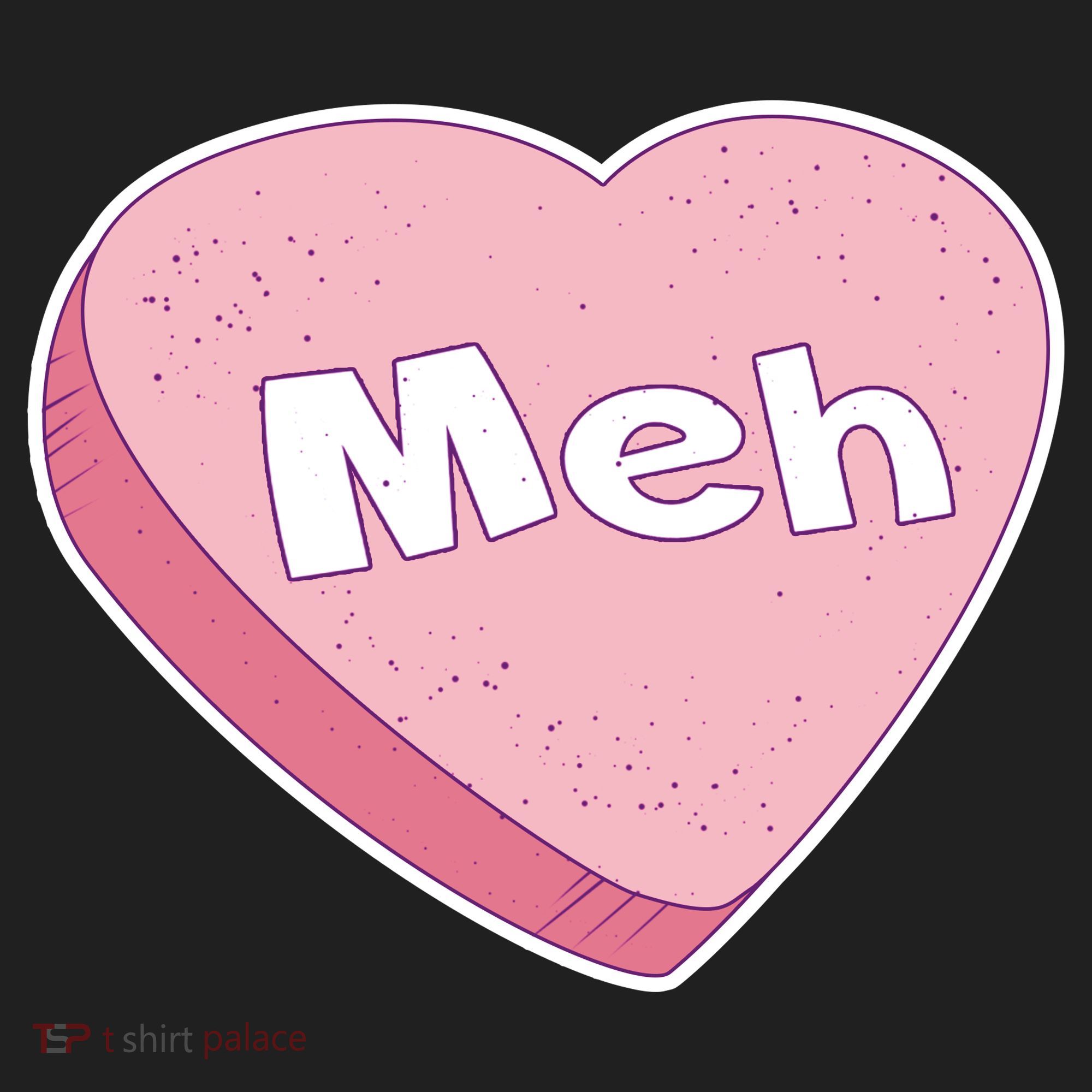 Valentine's Day Meh Conversation Heart Candy Beanie