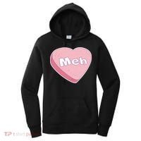 Valentine's Day Meh Conversation Heart Candy Women's Hoodie thumb 0