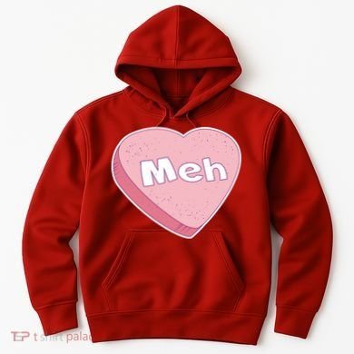 Valentine's Day Meh Conversation Heart Candy Hoodie