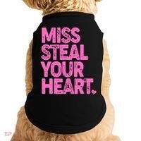 Valentine's Day Miss Steal Your Heart Doggie Tank thumb 0