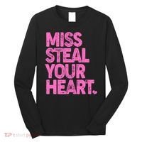 Valentine's Day Miss Steal Your Heart Long Sleeve Shirt thumb 0