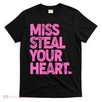 Valentine's Day Miss Steal Your Heart T-Shirt thumb 0