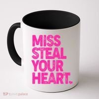 Valentine's Day Miss Steal Your Heart Coffee Mug thumb 0