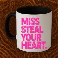 Valentine's Day Miss Steal Your Heart Coffee Mug thumb 2