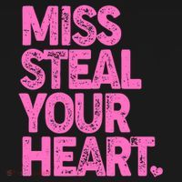 Valentine's Day Miss Steal Your Heart Coaster thumb 2