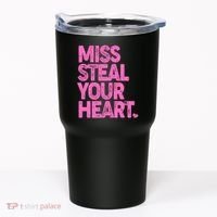 Valentine's Day Miss Steal Your Heart Tumbler thumb 0
