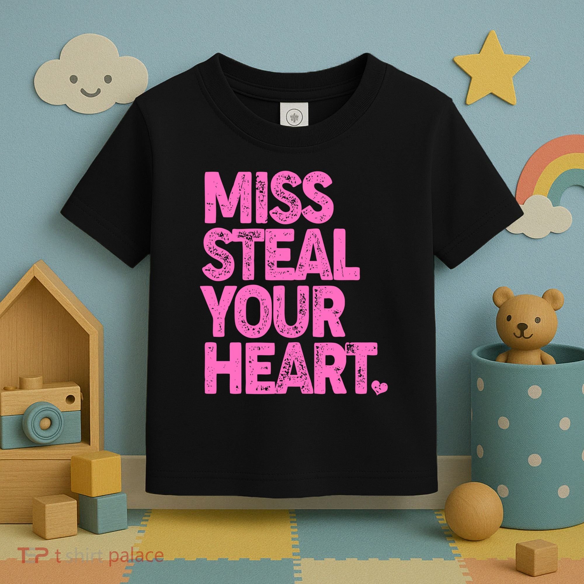 Valentine's Day Miss Steal Your Heart Toddler T-Shirt