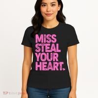 Valentine's Day Miss Steal Your Heart Women's T-Shirt thumb 4