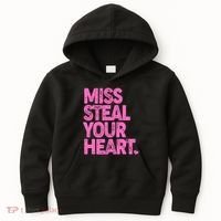Valentine's Day Miss Steal Your Heart Kids Hoodie thumb 0