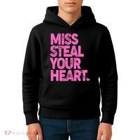 Valentine's Day Miss Steal Your Heart Kids Hoodie thumb 4