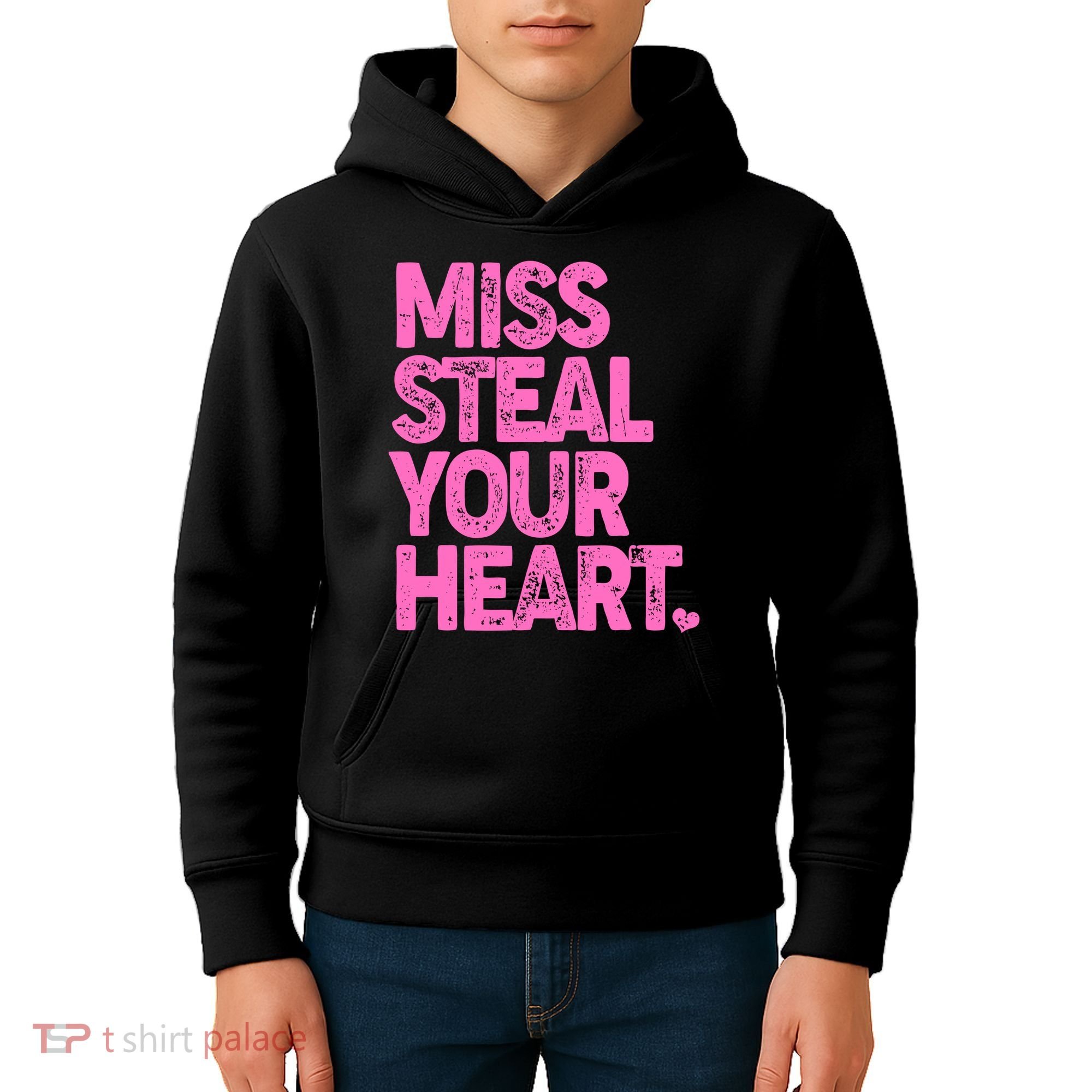 Valentine's Day Miss Steal Your Heart Kids Hoodie