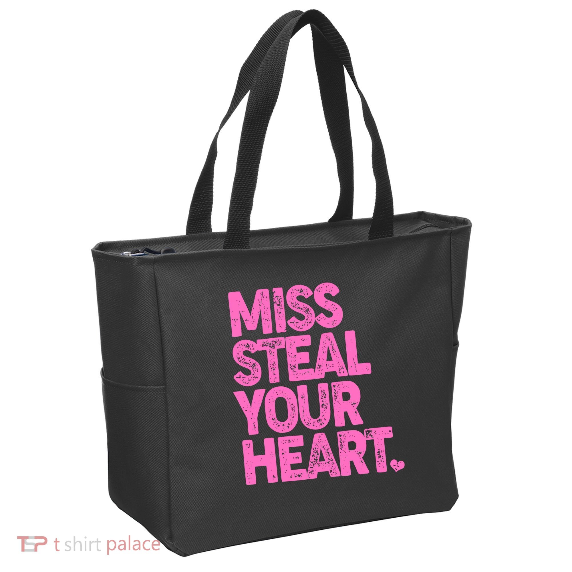 Valentine's Day Miss Steal Your Heart Tote Bag