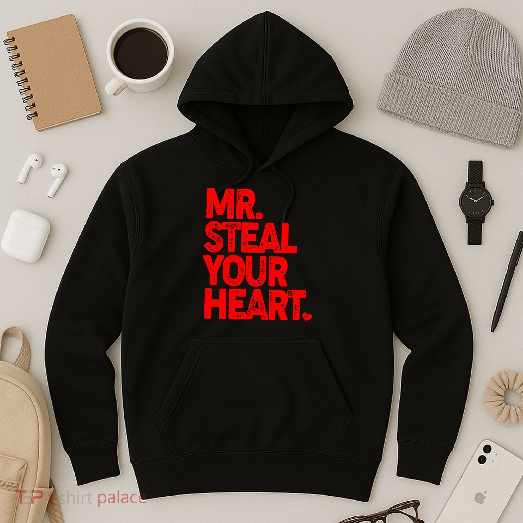 Valentine's Day Mr Steal Your Heart Hoodie