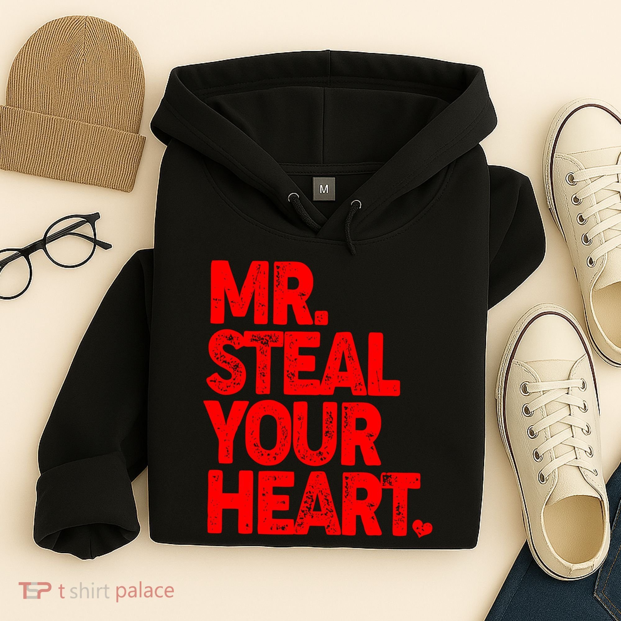 Valentine's Day Mr Steal Your Heart Hoodie