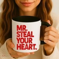 Valentine's Day Mr Steal Your Heart Coffee Mug thumb 3