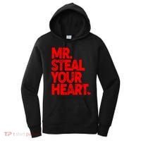 Valentine's Day Mr Steal Your Heart Women's Hoodie thumb 0
