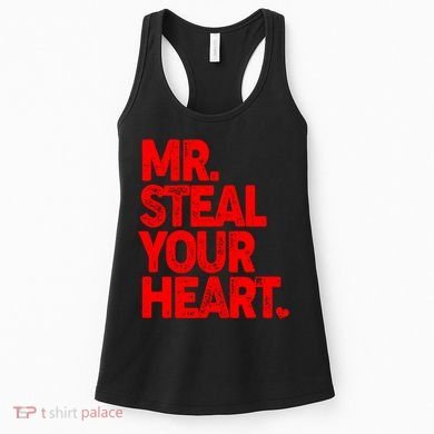 Valentine's Day Mr Steal Your Heart Women's Tank Top