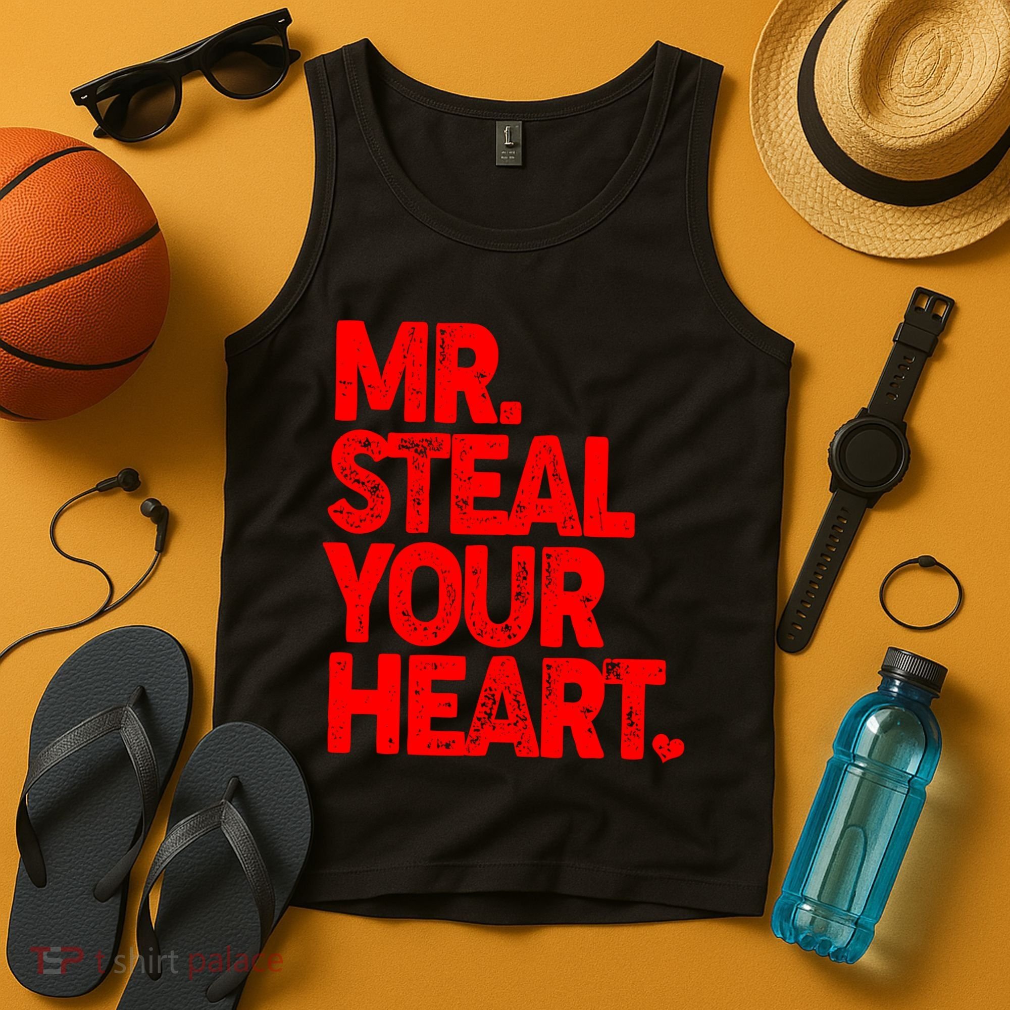 Valentine's Day Mr Steal Your Heart Tank Top