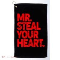 Valentine's Day Mr Steal Your Heart Golf Towel thumb 0