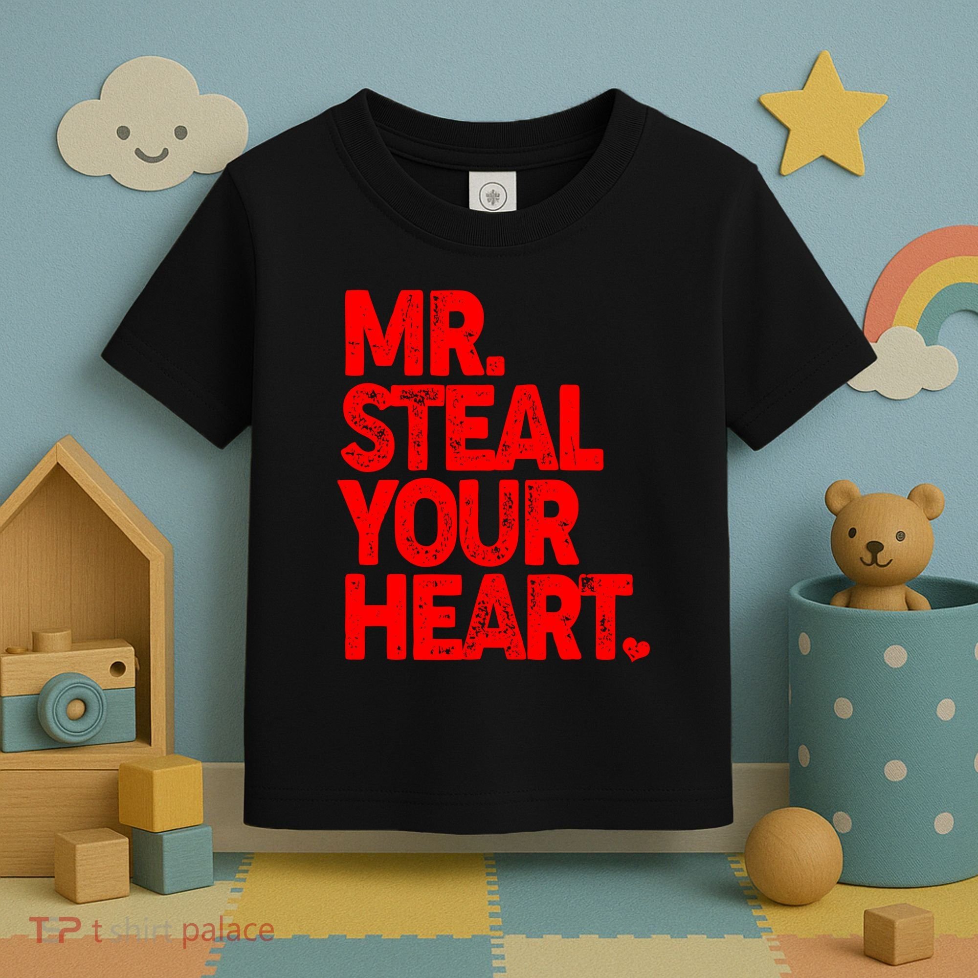 Valentine's Day Mr Steal Your Heart Toddler T-Shirt