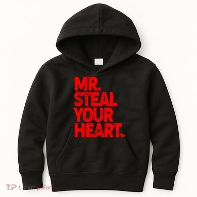 Valentine's Day Mr Steal Your Heart Kids Hoodie