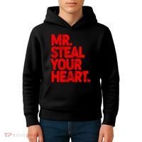 Valentine's Day Mr Steal Your Heart Kids Hoodie thumb 4