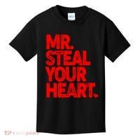 Valentine's Day Mr Steal Your Heart Kids T-Shirt thumb 0