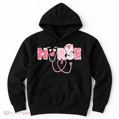 Valentine's Day Nurse Love Hoodie