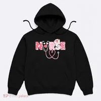 Valentine's Day Nurse Love Hoodie thumb 0