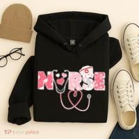 Valentine's Day Nurse Love Hoodie thumb 4