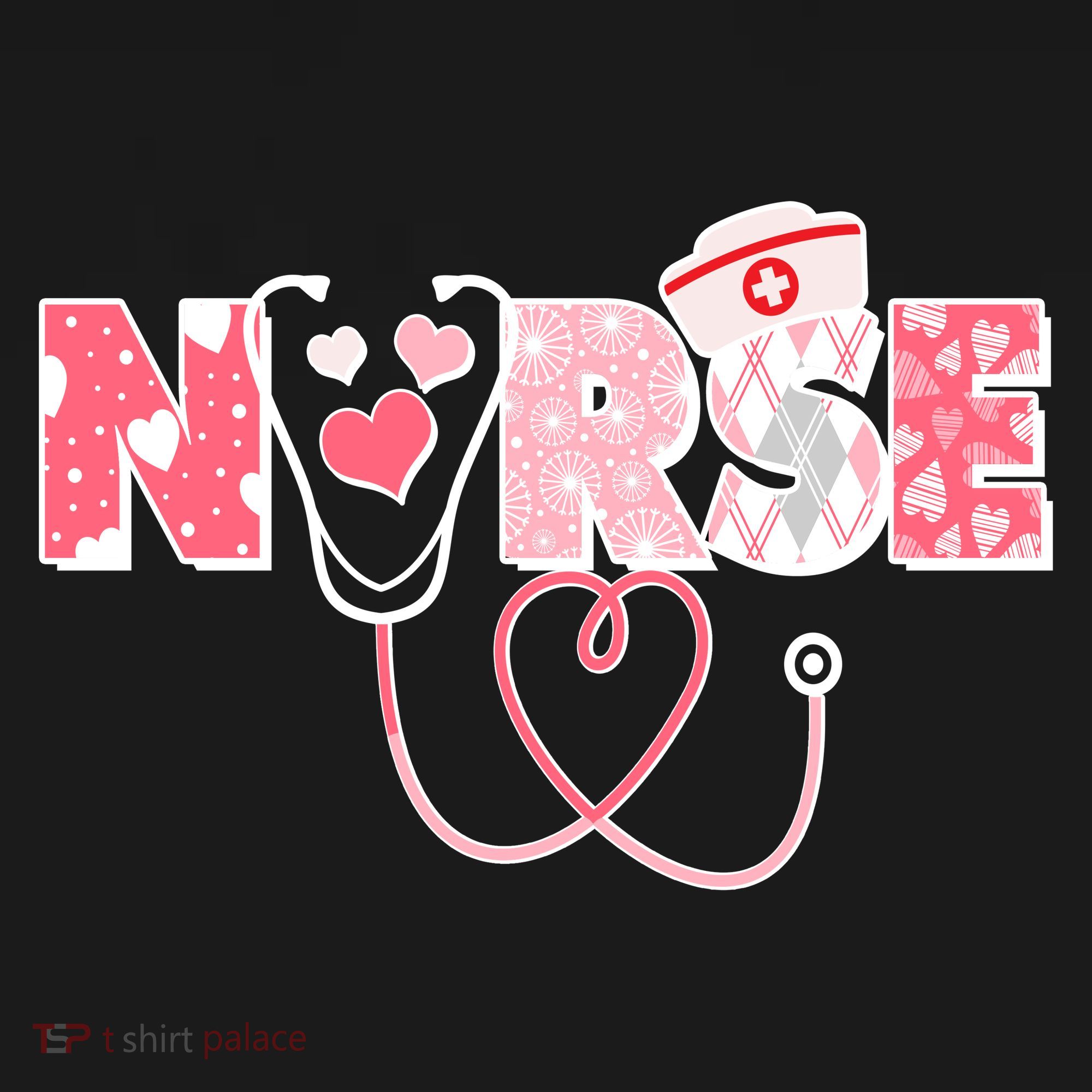 Valentine's Day Nurse Love Long Sleeve Shirt