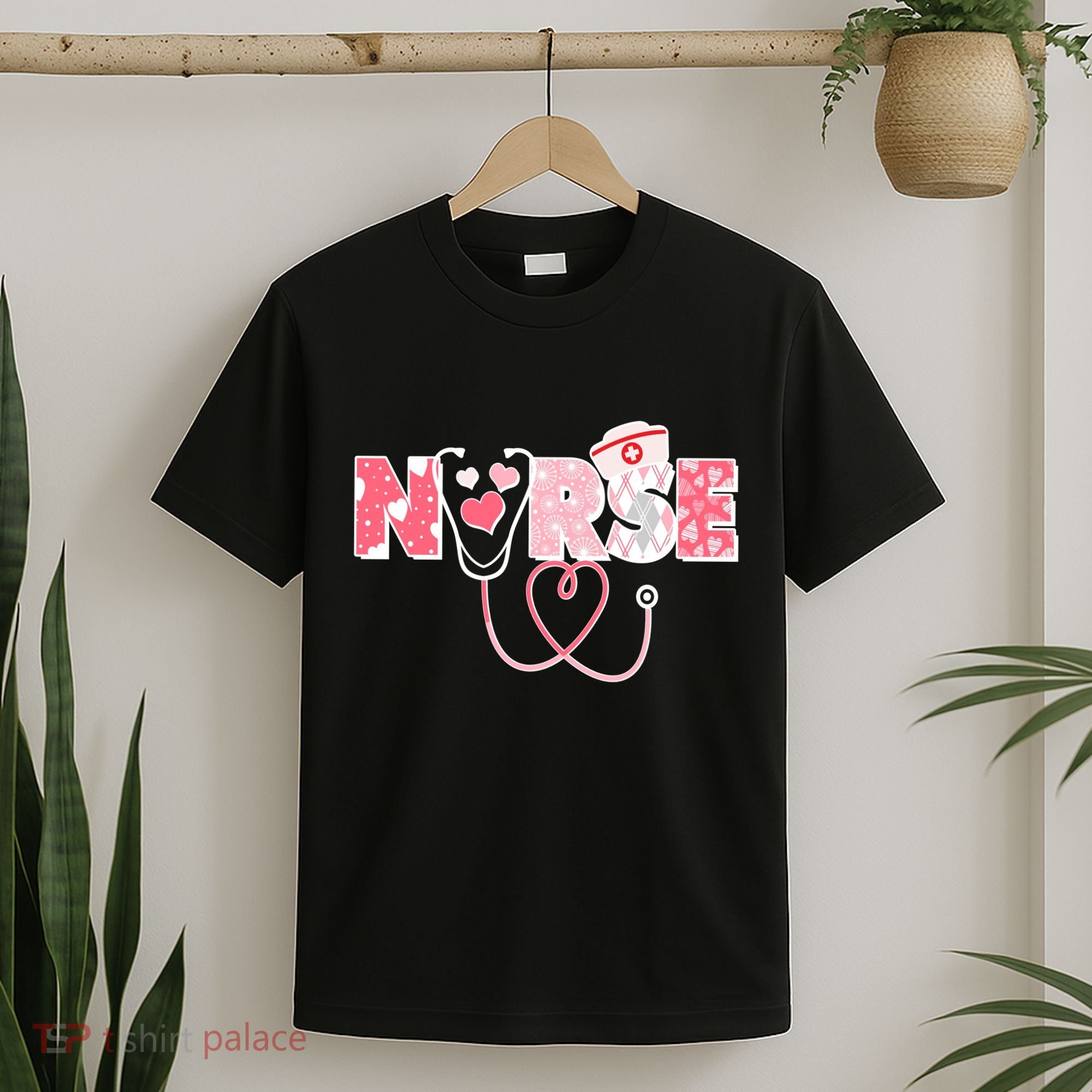Valentine's Day Nurse Love T-Shirt