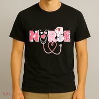 Valentine's Day Nurse Love T-Shirt thumb 3