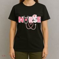 Valentine's Day Nurse Love T-Shirt thumb 4