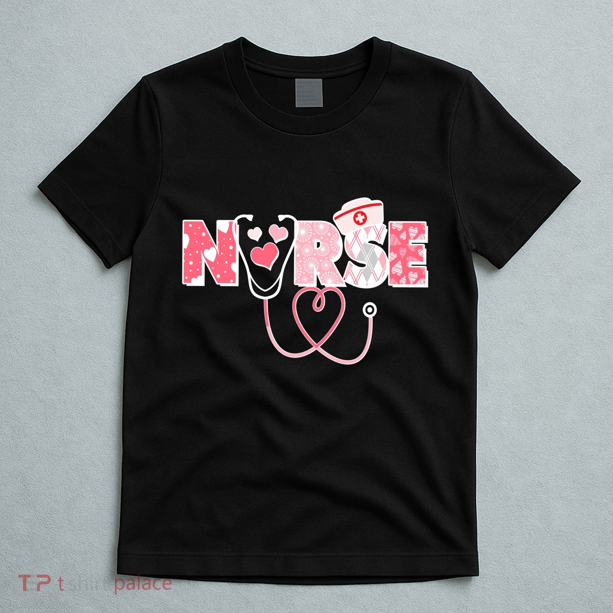 Valentine's Day Nurse Love T-Shirt