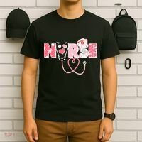 Valentine's Day Nurse Love T-Shirt thumb 6