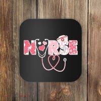 Valentine's Day Nurse Love Coaster thumb 0