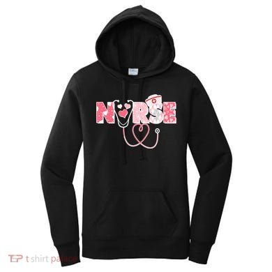 Valentine's Day Nurse Love Women's Hoodie