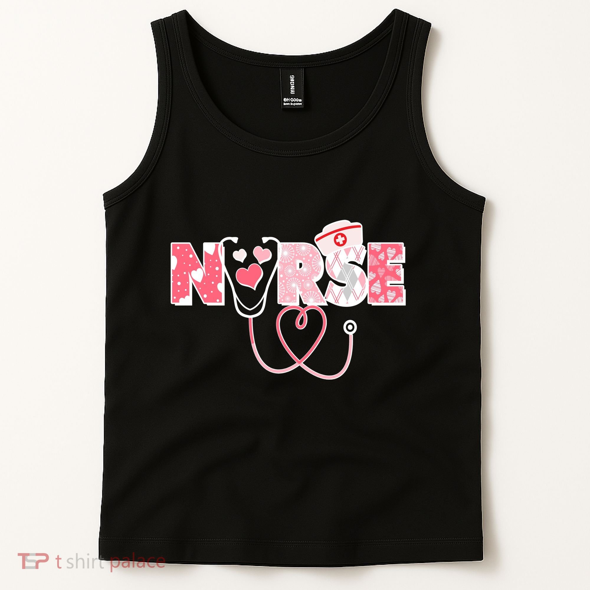 Valentine's Day Nurse Love Tank Top