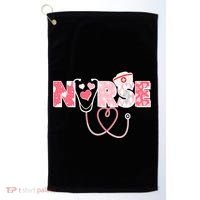 Valentine's Day Nurse Love Golf Towel thumb 0