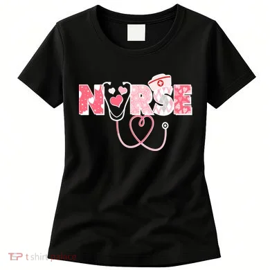 Valentine's Day Nurse Love Women's T-Shirt