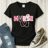 Valentine's Day Nurse Love Women's T-Shirt thumb 3