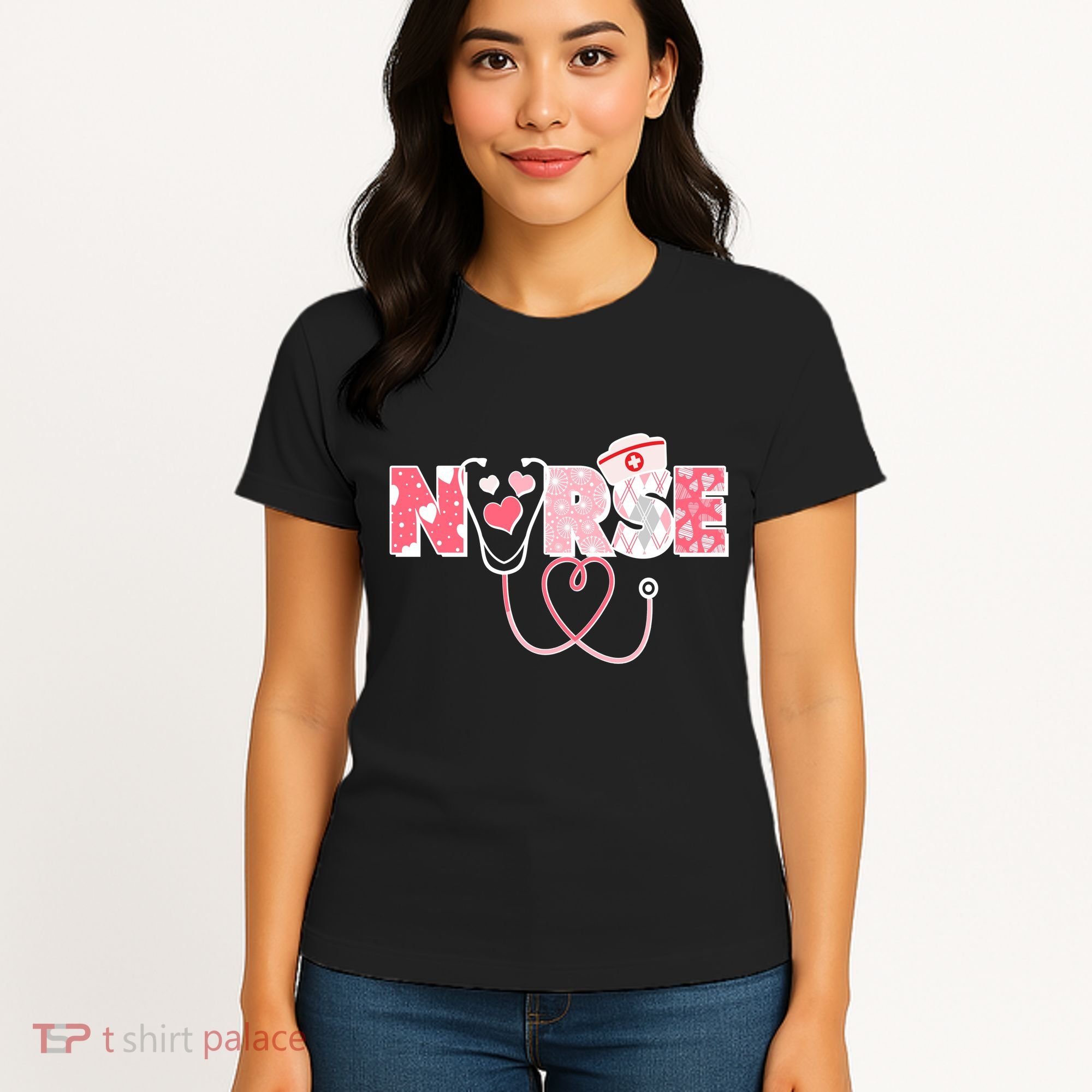 Valentine's Day Nurse Love Women's T-Shirt