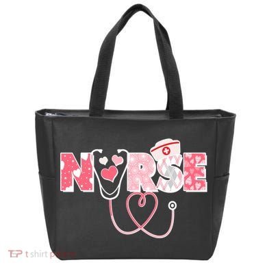 Valentine's Day Nurse Love Tote Bag
