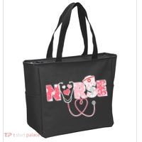 Valentine's Day Nurse Love Tote Bag thumb 2