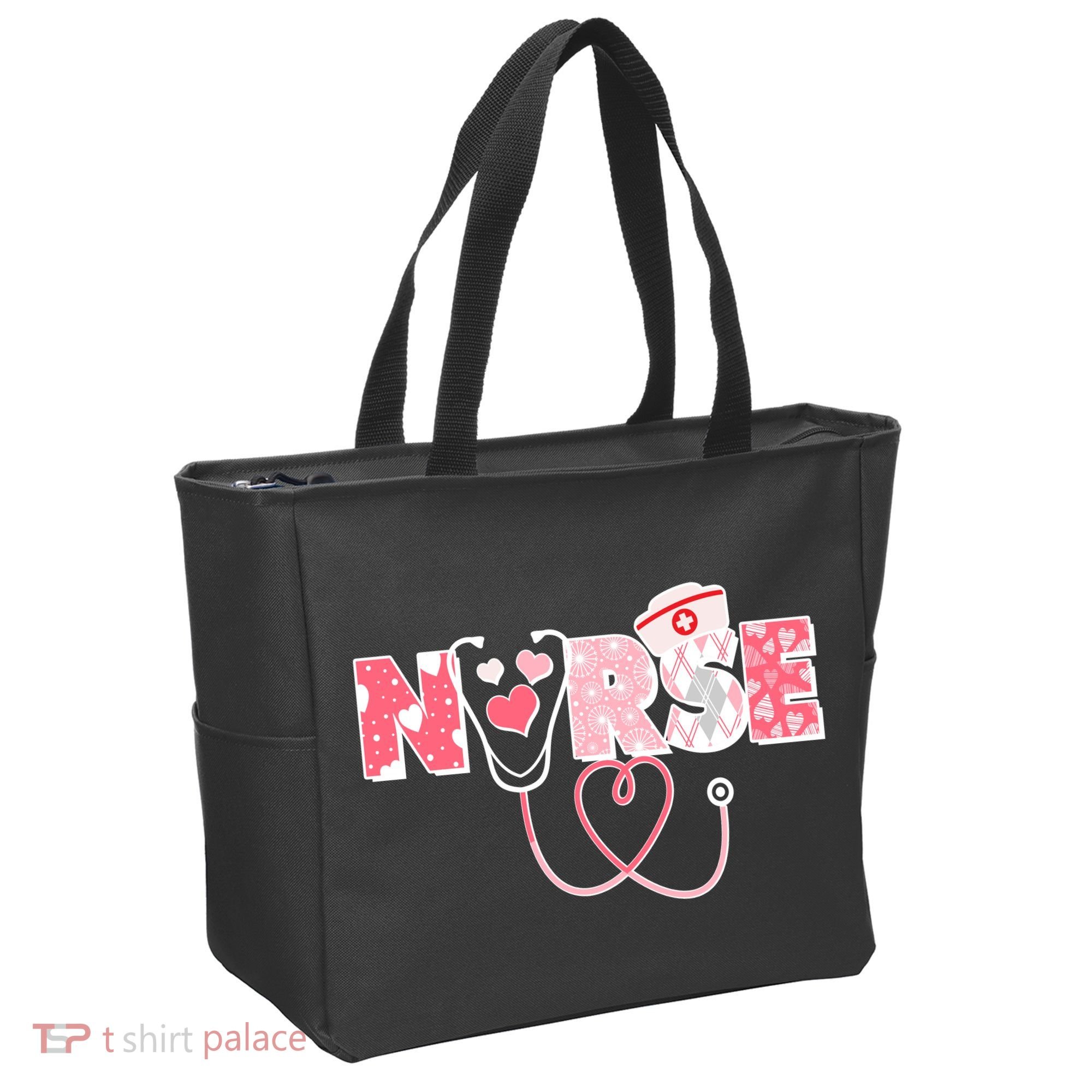 Valentine's Day Nurse Love Tote Bag