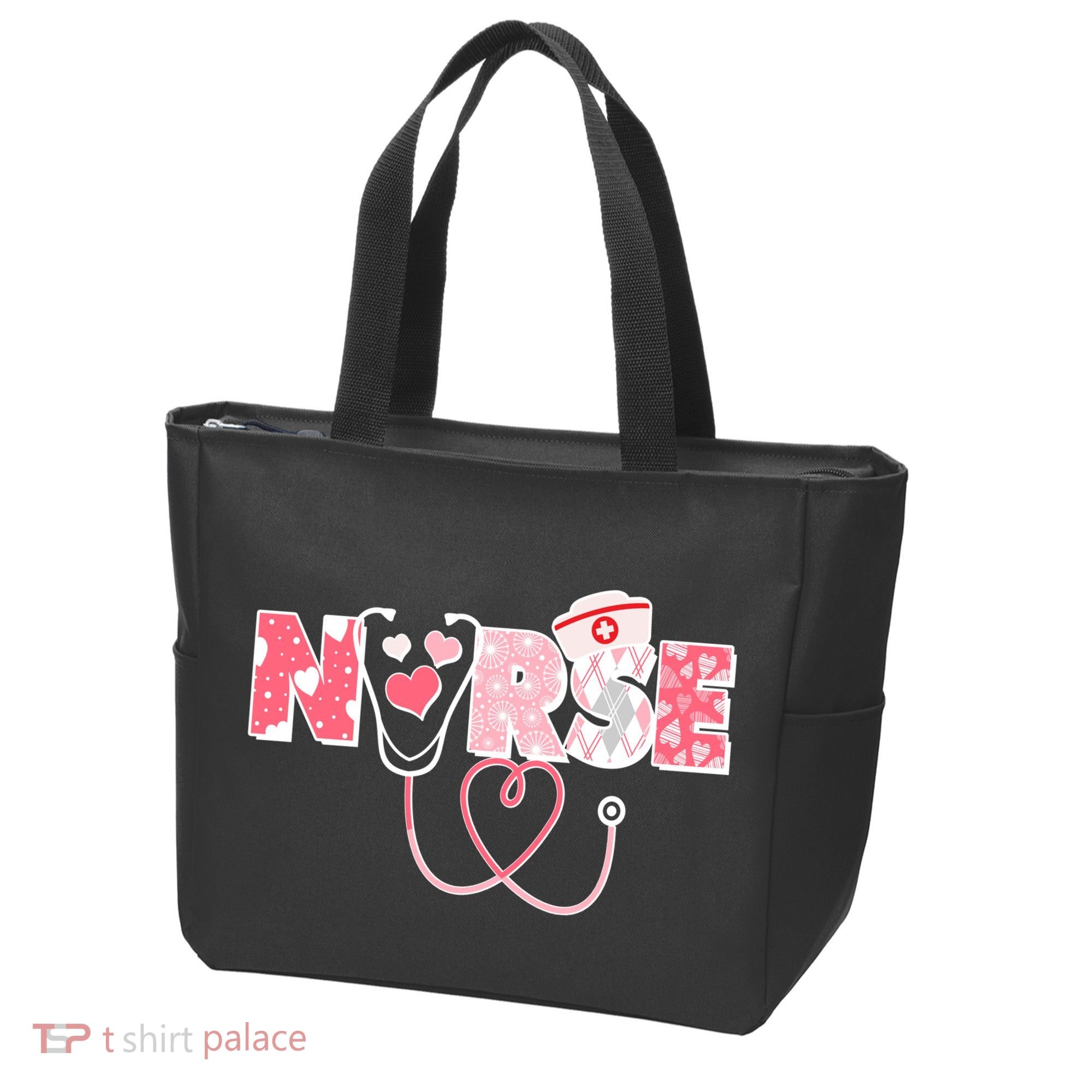 Valentine's Day Nurse Love Tote Bag